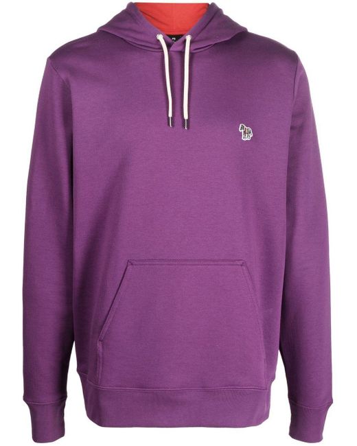 Logo-patch Pullover Hoodie 