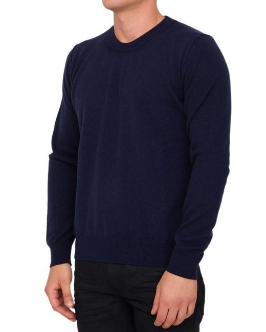 Maison Margiela Andere materialien sweater in Blau für Herren Herren Bekleidung Pullover und Strickware Ärmellose Pullover 