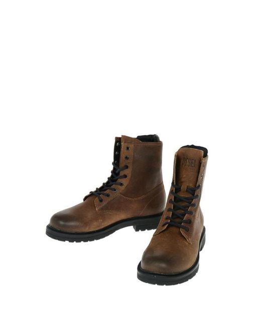 DIESEL Ankle Boots in Brown for Men Lyst