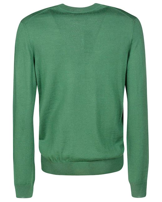 Lacoste Wool Sweater in Green for Men 