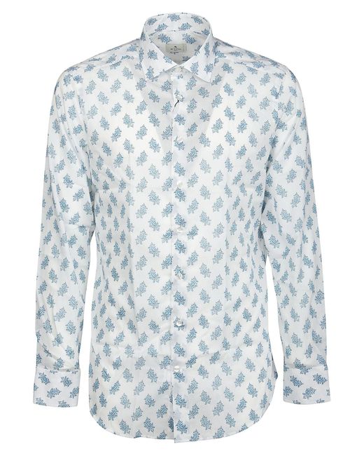 Etro White 1145147630990 Other Materials Shirt for men