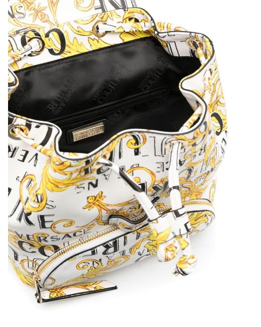 Versace Jeans Couture Damen polyester rucksack in Mettallic | Lyst CH