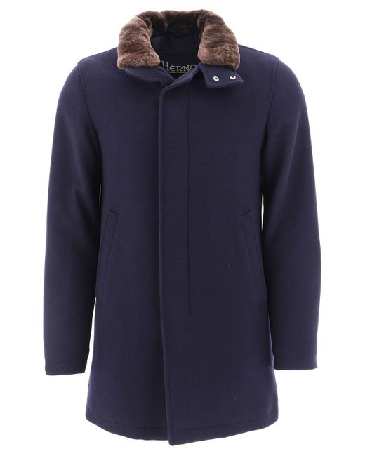 herno blue coat