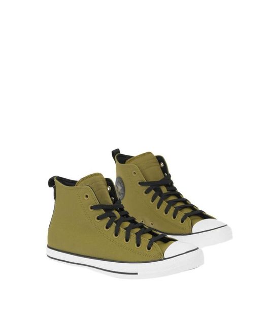 Converse Hi Top Sneakers in Green for Men Lyst