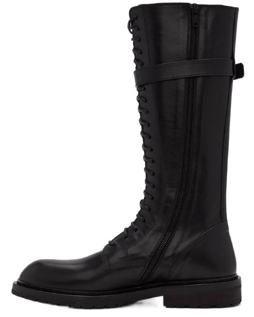 Ann Demeulemeester Boots in Black | Lyst