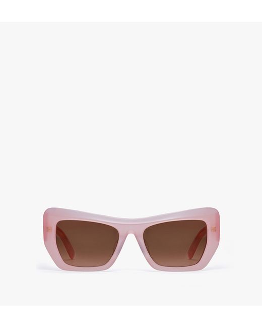 MCM Pink Unisex Square Sunglasses