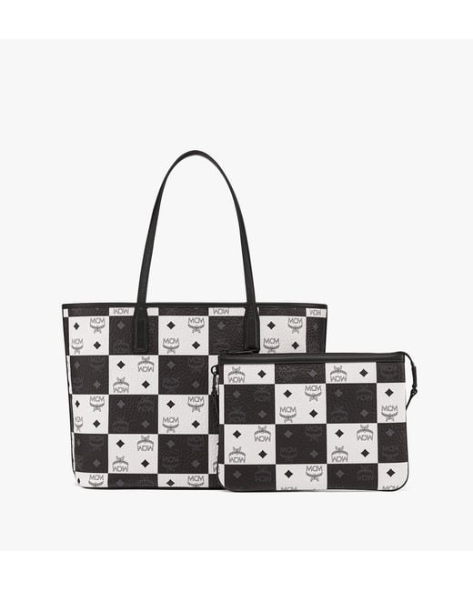 aren shopper in checkerboard visetos