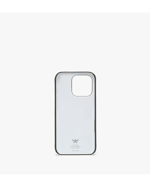 MCM Green Iphone 16 Pro Case for men