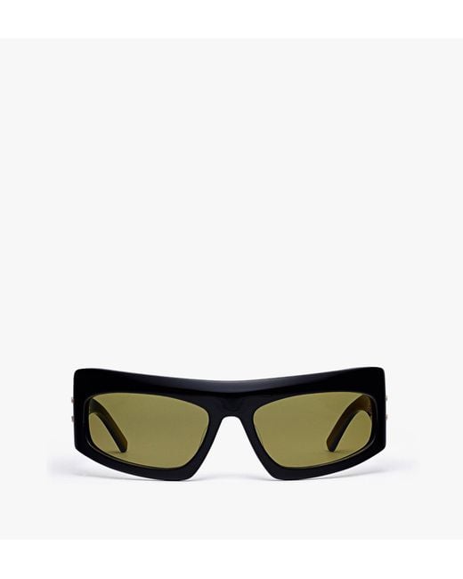 MCM Green Unisex Square Sunglasses