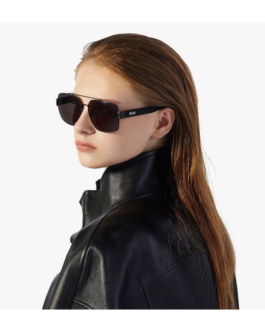 MCM Black Navigator Sunglasses for men