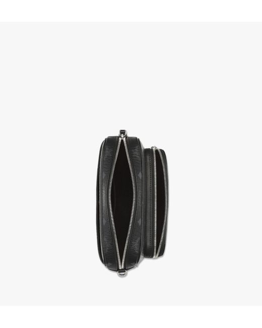 MCM Blue Aren Crossbody In Rocket Visetos for men