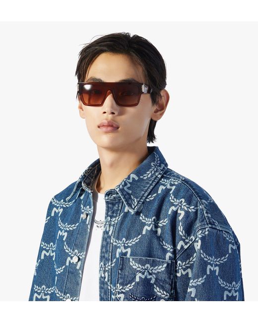 MCM Pink Square Sunglasses for men