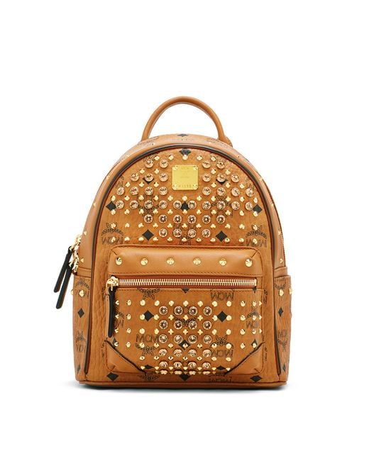 MCM Multicolor Diamond Visetos Backpack