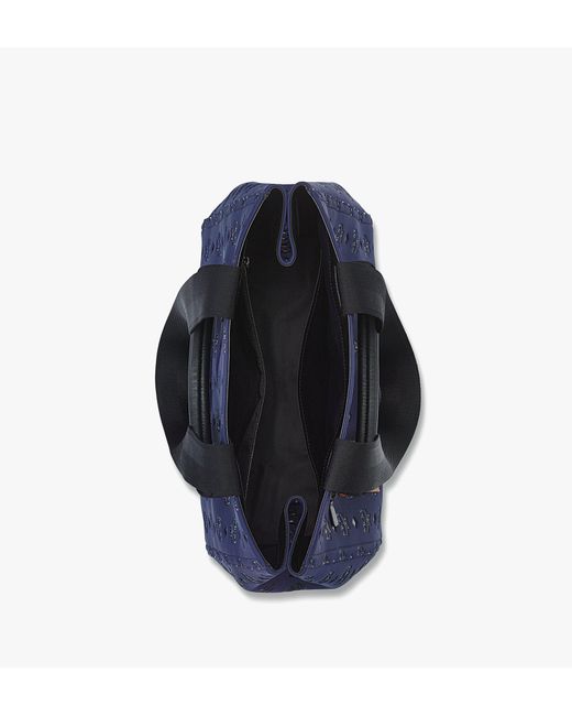 MCM Blue Aren Tote In Monogram Neoprene for men