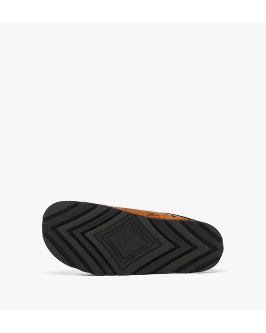 MCM Brown Sandals In Visetos for men