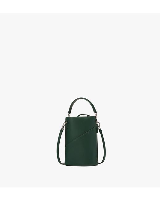 MCM Phenomenon+ Boston Bag In Nappa Leather in Green | Lyst