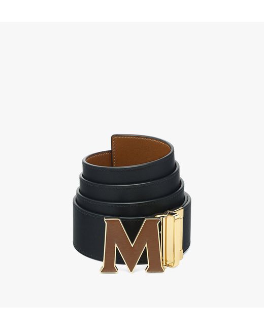 mcm men's claus reversible belt