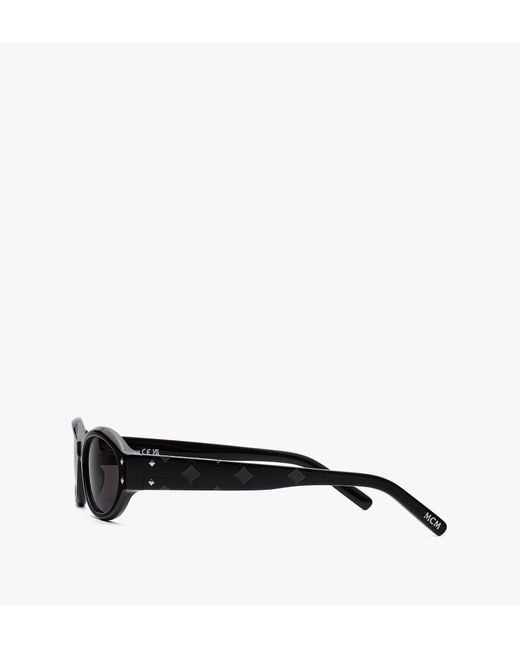 MCM Black Oval Sunglasses