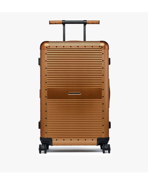 MCM Brown X Rawrow Ottomar Check-in Trolley for men