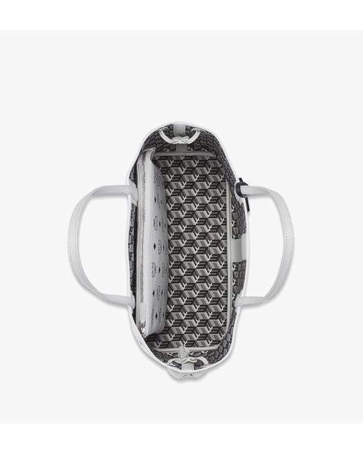 MCM White X Snipes Reversible Liz Shopper