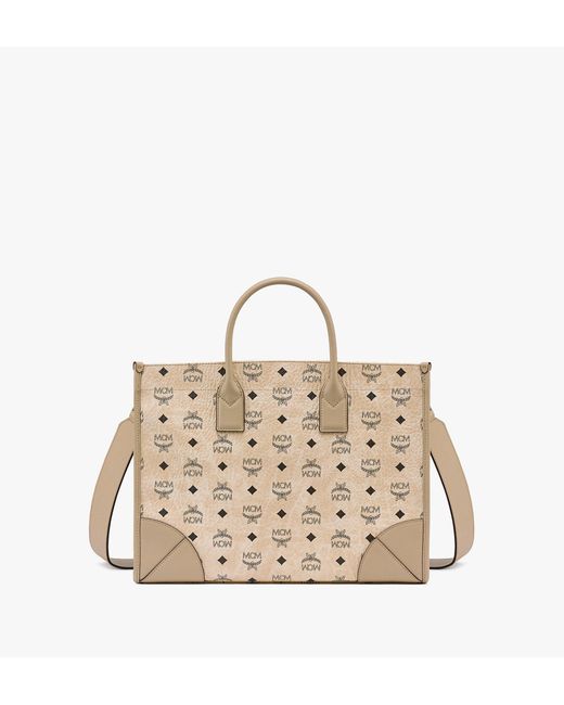 IetpShops | Women's Plein Bags | Saint Laurent Cassandra shoulder bag  Neutrals | MCM 'München Mini' shopper bag