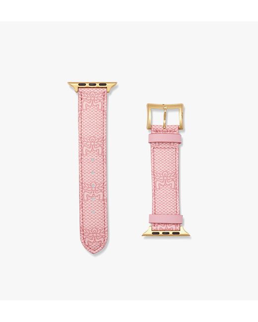 MCM Apple Watch Band In Lauretos in Pink for Men Lyst