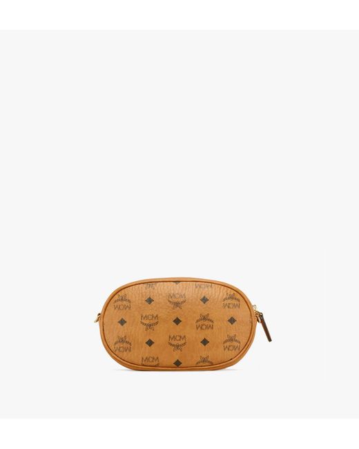 mcm multifunction pouch in visetos