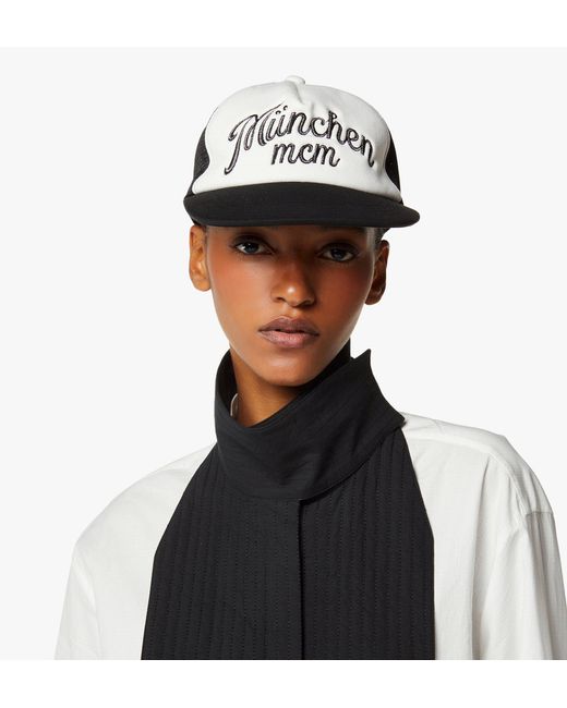 MCM Multicolor München Ponte Cap for men