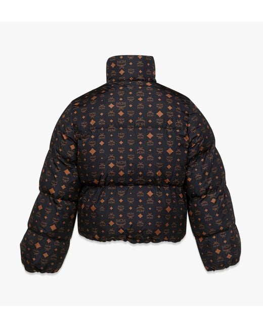 MCM Men's Monogram Print Puffer Jacket