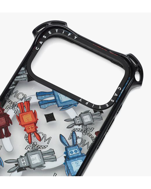 MCM Iphone 17 Pro X Casetify Rabot Monogram Bounce Iphone Case in