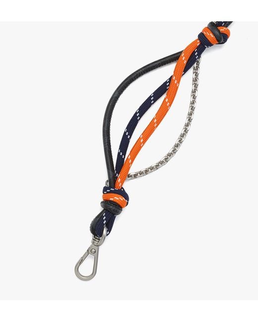 MCM White Aren Shoulder Strap