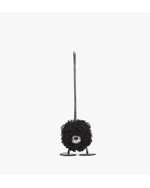 MCM White Aren Bear Charm for men