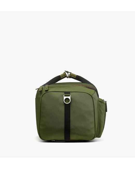 MCM Green Ottomar Weekender Backpack In Econyl And Leather for men