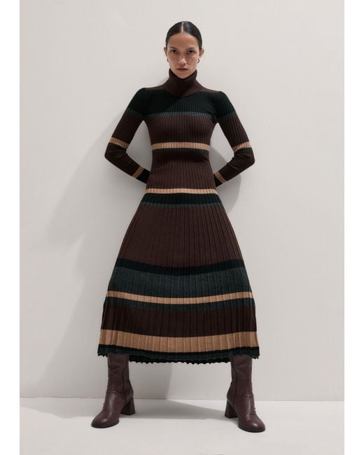 me and em brown dress Women's Brown Knot Detail Maxi Dress