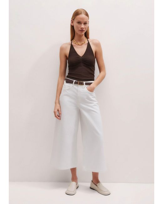 ME+EM Black Ultimate Halterneck Vest