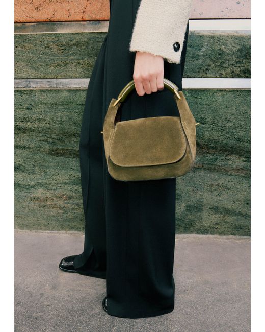 ME+EM Metallic Mini Resin Handle Bag