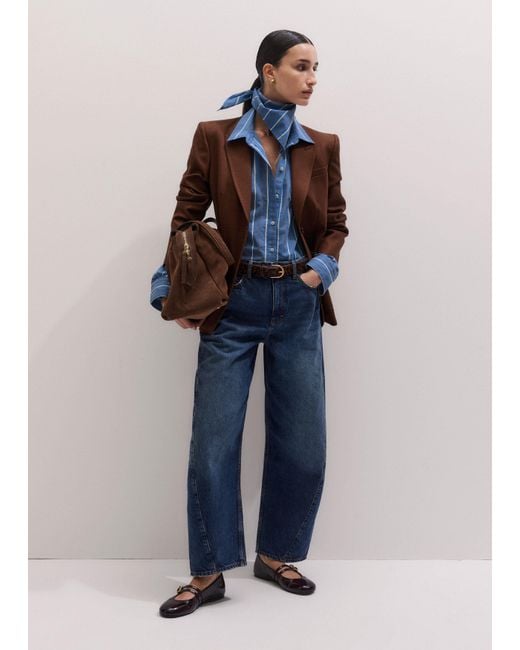 ME+EM Blue Engineered Barrel Jean