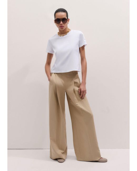 ME+EM Brown Tailoring Tee