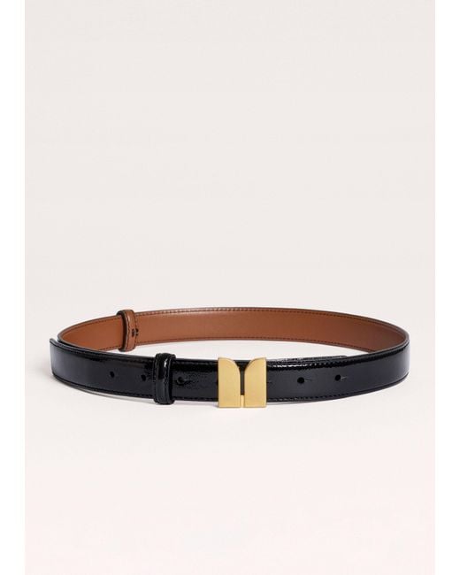 ME+EM Multicolor Logo Pin Buckle Reversible Belt
