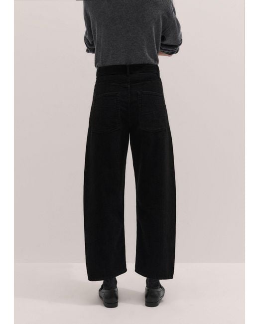 ME+EM Black Engineered Barrel Trouser