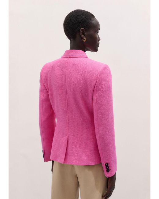 ME+EM Pink Event Ready Corset Jacket