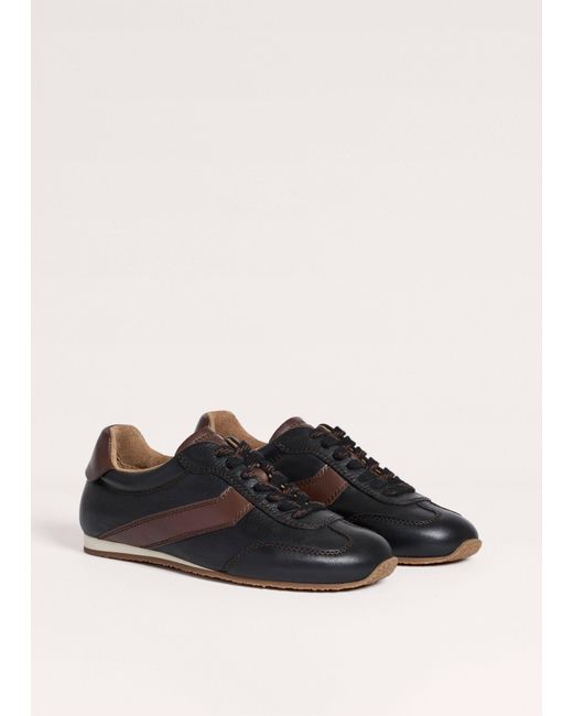 ME+EM Black Retro Runner Sneaker