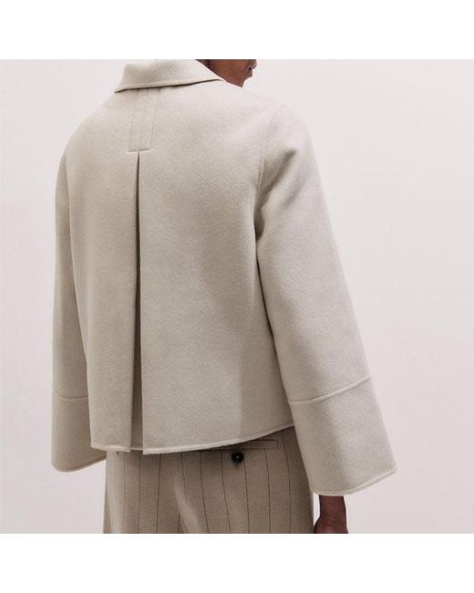 ME+EM Natural Double Face Swing Jacket