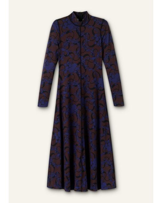 ME+EM Multicolor Moonlight Floral Print Maxi Dress