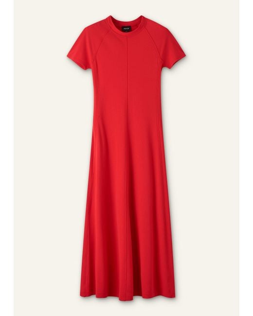 ME+EM Red Raglan Sleeve Maxi Dress