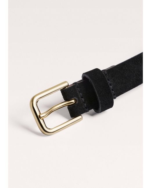 ME+EM Black Studded Belt