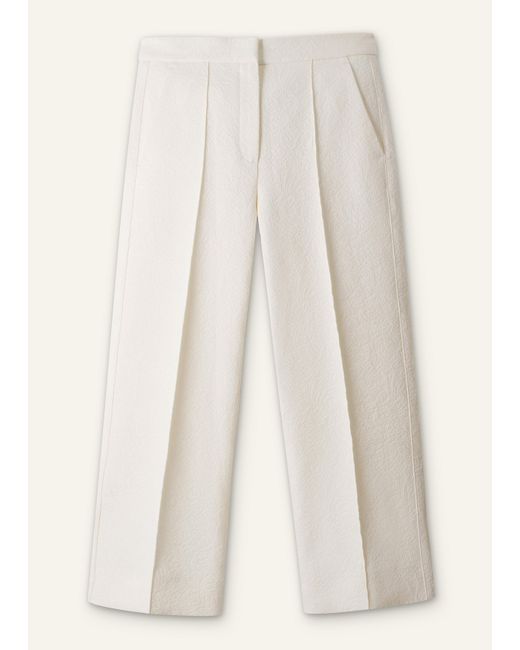 ME+EM Natural Straight Crop Pant