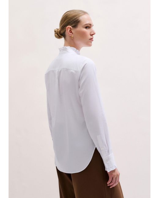 ME+EM Multicolor Impossibly Soft Feminine Shirt