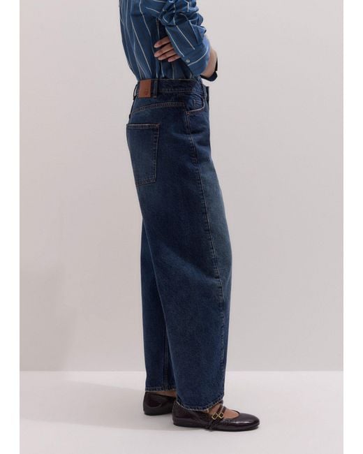 ME+EM Blue Engineered Barrel Jean