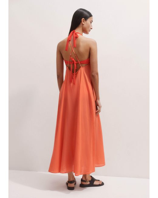 sheer halterneck maxi slip dress Women's Purple Sheer Halterneck Maxi Slip Dress